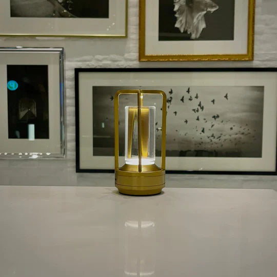 Harmonisofa Lantern™ Kabellose Kristall-Tischleuchte